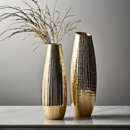 Vasen-Set „Golden Mirage“