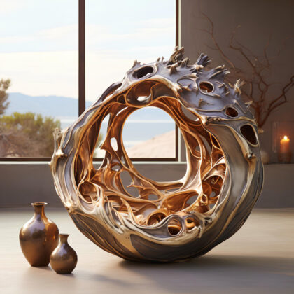 Designskulptur „Eternal Orbit“
